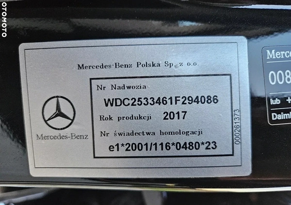 Mercedes-Benz GLC cena 141450 przebieg: 159346, rok produkcji 2017 z Koszalin małe 106